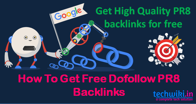 Get high quality PR8 Backlinks - techwiki