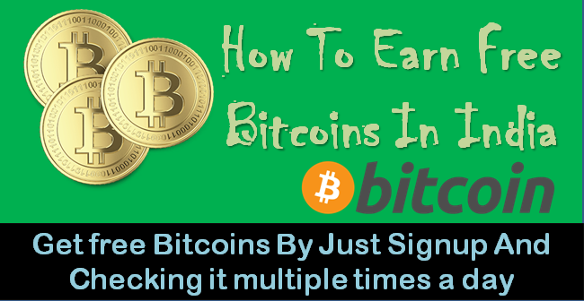 How To Earn Free Bitcoins In India