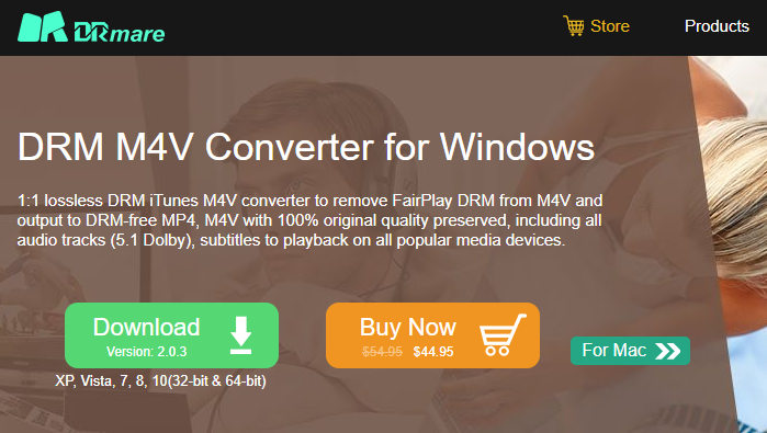 DRM M4V Converter for Windows