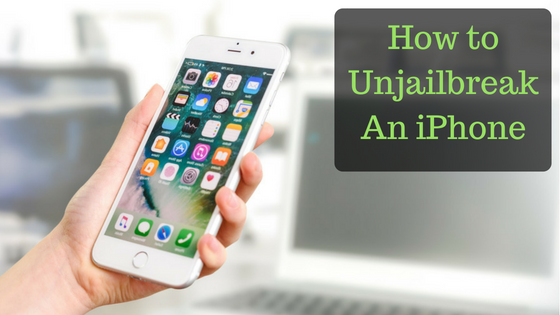 How to Unjailbreak An iPhone