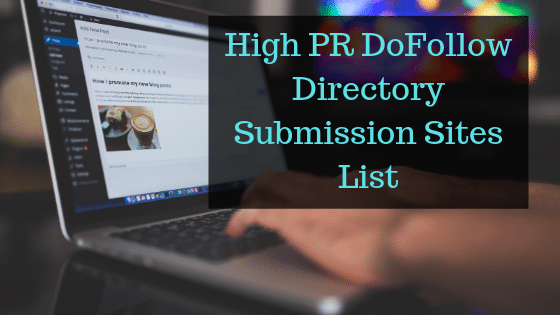 DoFollow Directory Submission Sites List