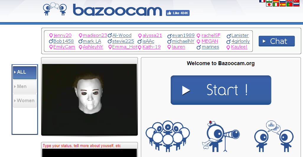 Chat bazoo Bazoocam with