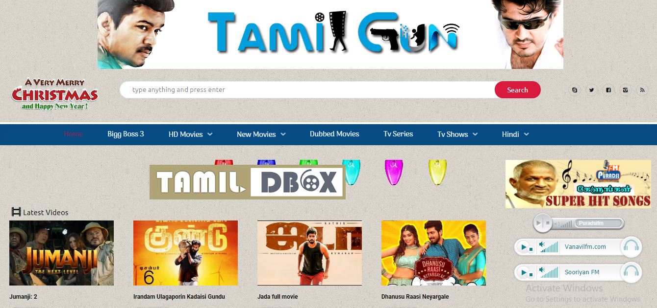 TamilGun Proxy sites
