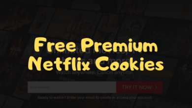 Free Premium Netflix Cookies