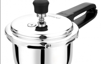 Pristine Stainless Steel Induction Base Pressure Cooker